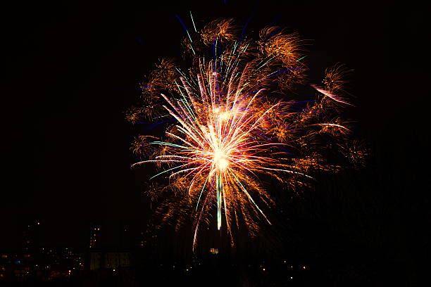 Fogos de artifício - foto de acervo