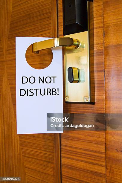 Non Disturbare - Fotografie stock e altre immagini di Albergo - Albergo, Do Not Disturb - Segnale inglese, Affari