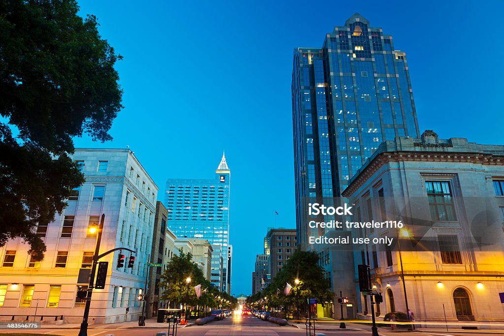 Raleigh, North Carolina - Lizenzfrei North Carolina - US-Bundesstaat Stock-Foto