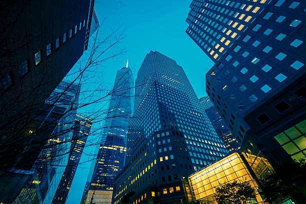 istock New York Buildings at Dusk 483547098