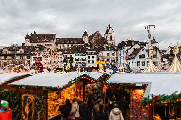 istock Basel at Christmas, Switzerland 483550322
