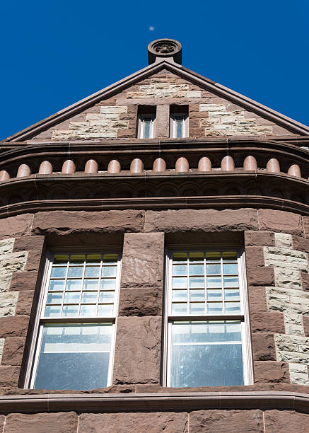 istock Richardsonian Romanesque Revival Architecture in Toronto 483550908