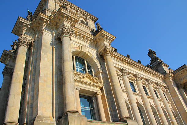 istock Berlin Reichstag Building again the sky 483552568