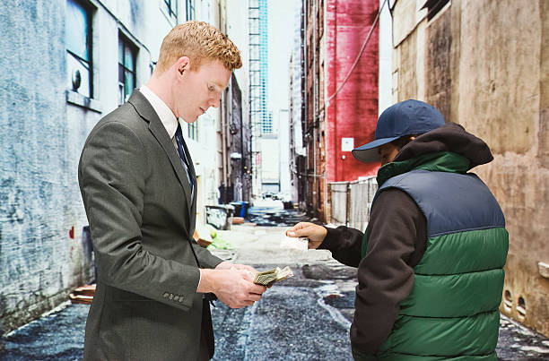 istock Businessman buying drugs 483555342