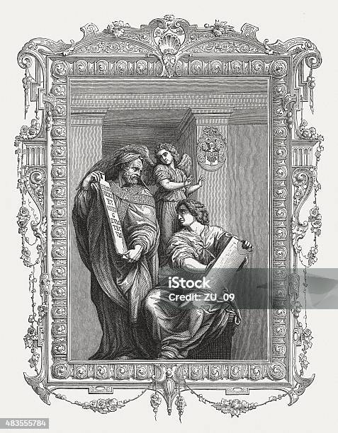 David By Raphael Prophets David And Daniel By Raphael Diterbitkan Pada Tahun 1878 ...