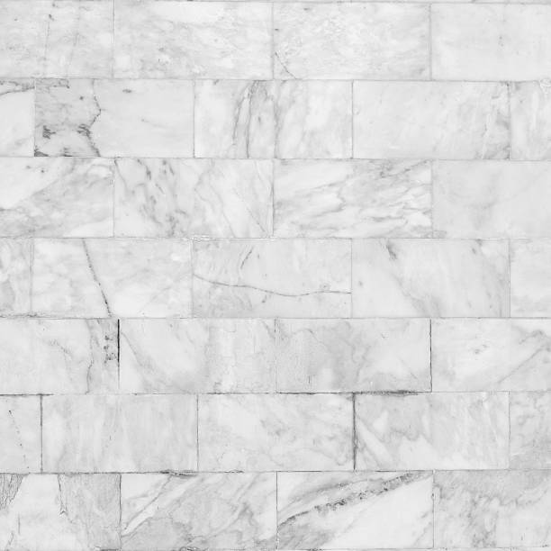 istock Gray marble tiles seamless flooring, wall texture, 483556654