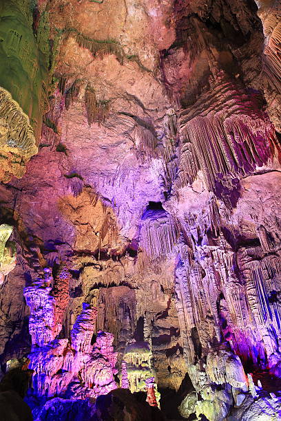 istock cave stalactit in Guilin, China 483557712