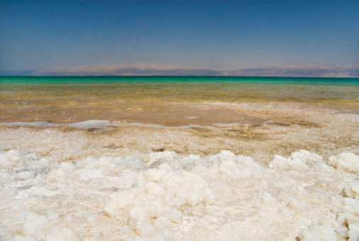 Dead Sea salt natural, Israel.