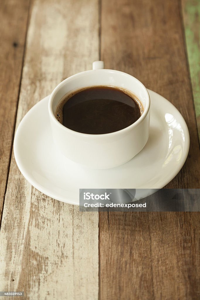 Schwarzer Kaffee - Lizenzfrei Café Stock-Foto