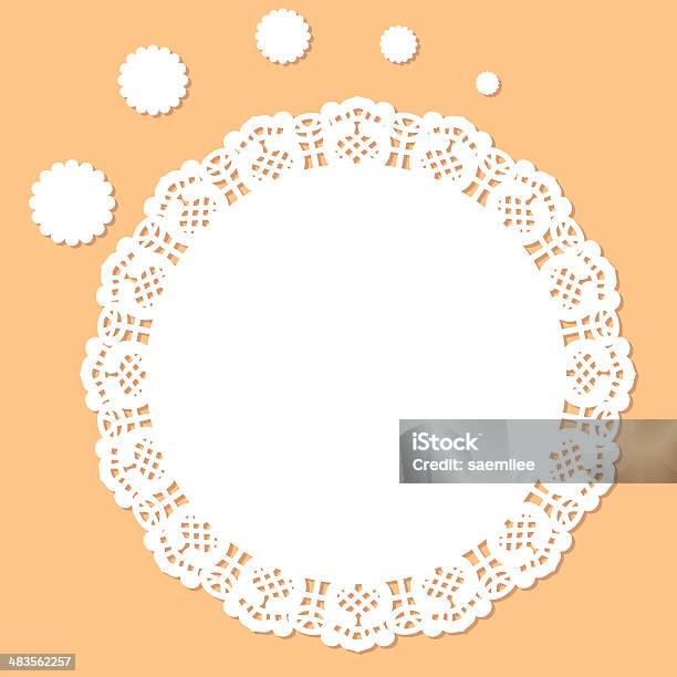 레이스 도일리 고풍스런에 대한 스톡 벡터 아트 및 기타 이미지 - 고풍스런, 도일리, 벡터