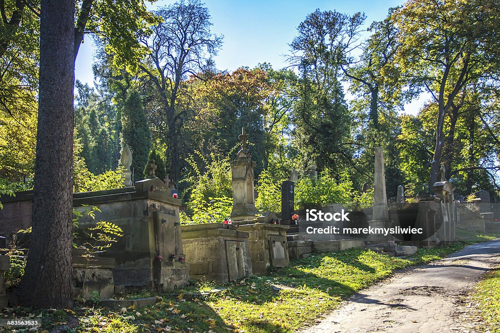 Cemitério Lychakiv - Foto de stock de Catolicismo royalty-free