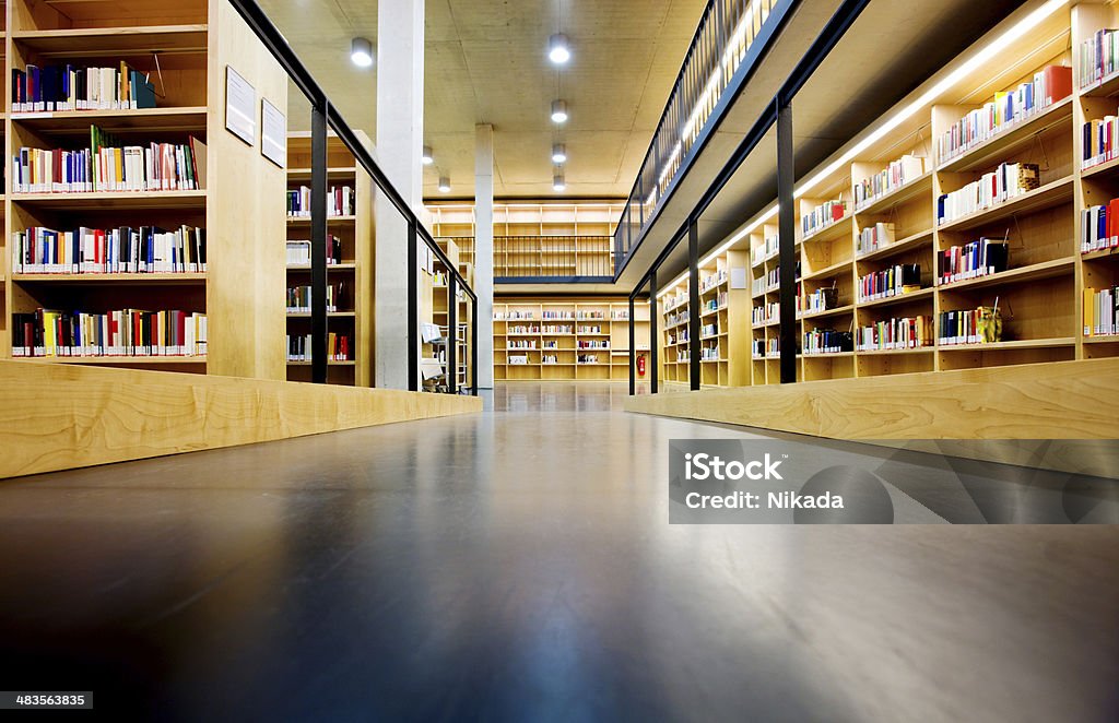 - Bibliothek - Lizenzfrei Bibliothek Stock-Foto