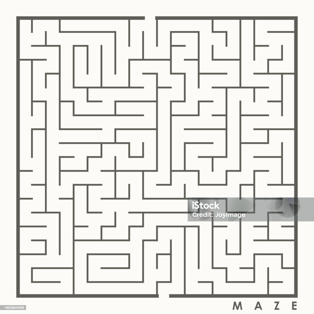 Maze Game Graphics Maze Game Illustration Stock Illustration - Download Image Now - 2015 ...