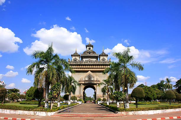 istock Victory Gate Patuxai, Vientiane, Laos 483564669