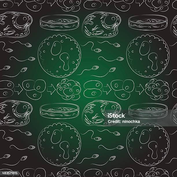 細胞のシームレスなパターン - ヒトの卵子のベクターアート素材や画像を多数ご用意 - ヒトの卵子, 動物の卵, 模様