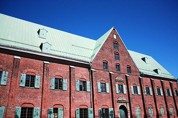 istock Kronhuset under blue sky in Gothenburg Sweden 483572604