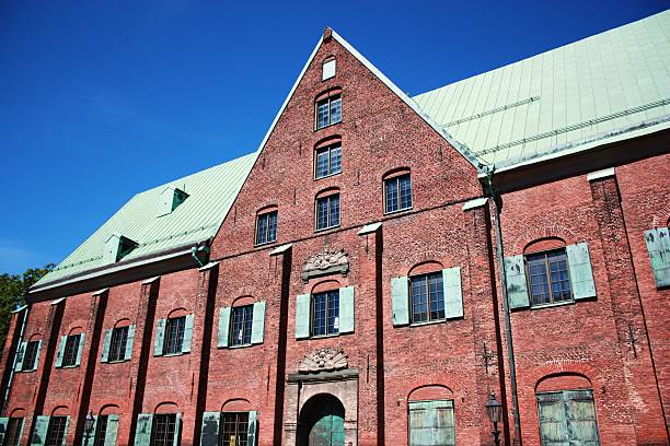 istock Kronhuset under blue sky in Gothenburg Sweden 483572618
