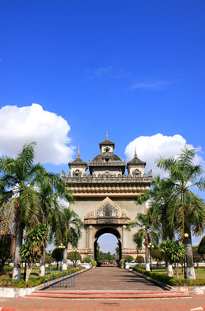 istock Victory Gate Patuxai, Vientiane, Laos 483573159