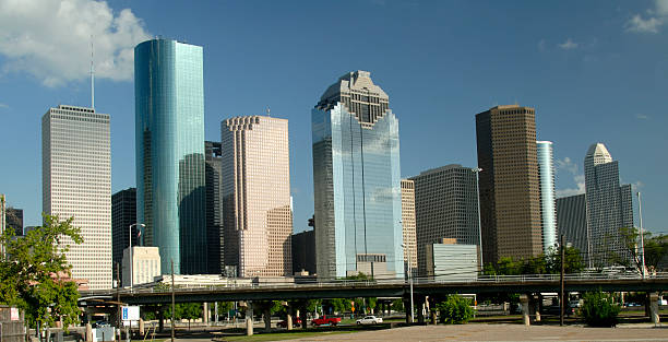 istock Houston, Texas Modern City Skyline Panorama 483573245