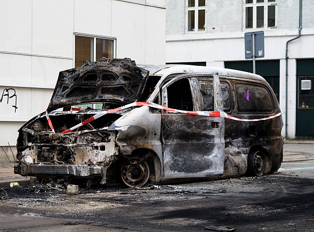 istock Early morning after the riots. 483573915