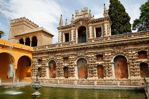 Real Alcazar, Sevilla, in Spain