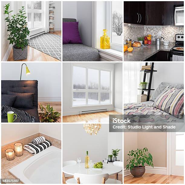 Modern Home Stock Photo - Download Image Now - Image Montage, Composite Image, Bathroom