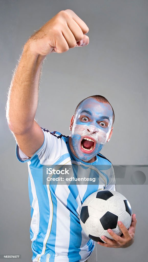Argentinische Hooligan - Lizenzfrei Argentinien Stock-Foto