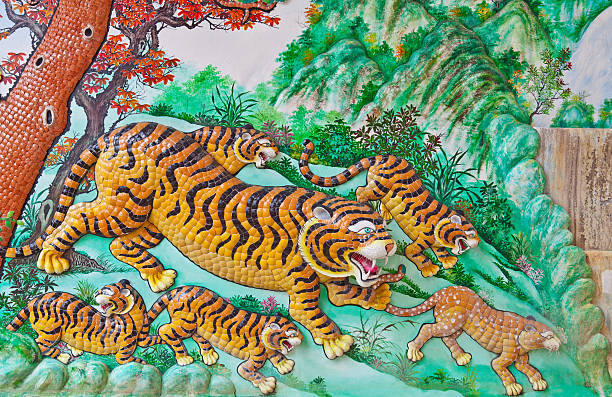 istock dragon on a wall in a Chinese temple 483579536