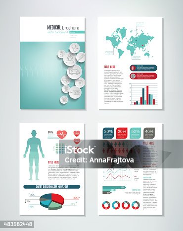 istock Medical Brochure Infographics 483582448