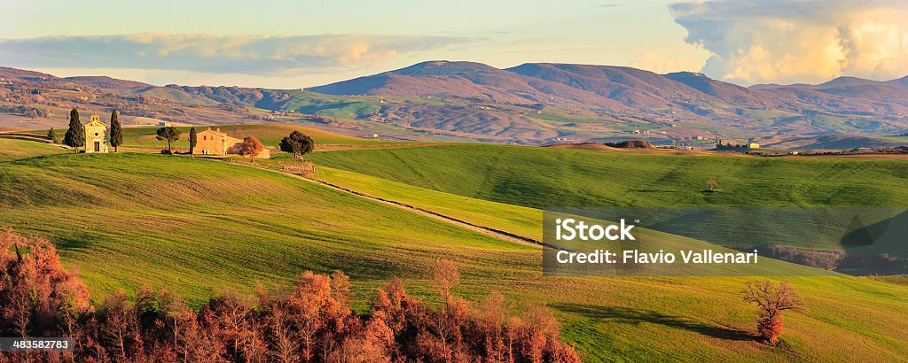 Paysage de la Toscane, Italie - Photo de Val d'Orcia libre de droits