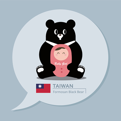 Symbol of Taiwan - Formosa Black Bear