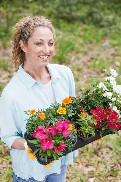 istock Woman gardening 483584887