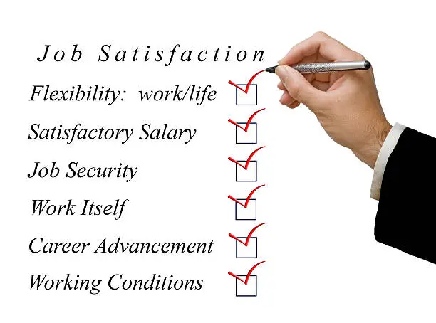 Photo of Job satisfaction list