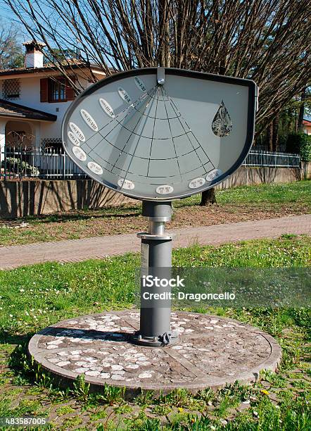 Height Sundial In Aiello Stock Photo - Download Image Now - Friuli-Venezia Giulia, 2006, Astrology Sign