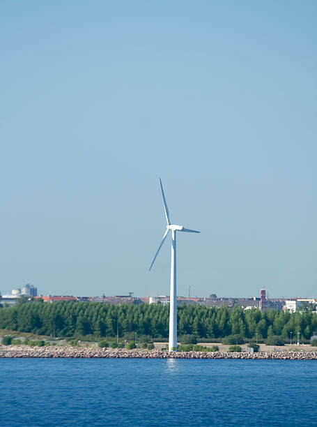 istock Renewable Energy Wind Turbine in Coppenhegan, Denmark 483587267