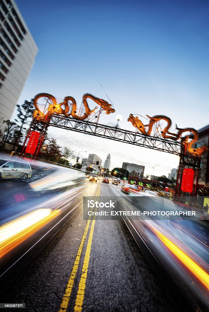 LA Chinatown - Foto stock royalty-free di Ambientazione esterna