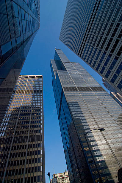 istock Business Skyline in Chicago 483589799