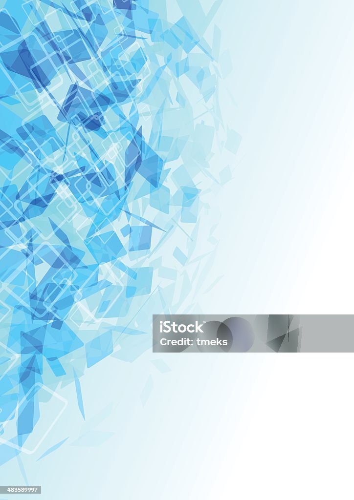 Blue abstract Hintergrund - Lizenzfrei Bildhintergrund Vektorgrafik