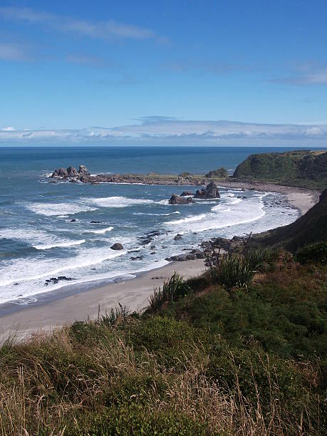 istock Beach Punakaiki, New Zealand 483590970