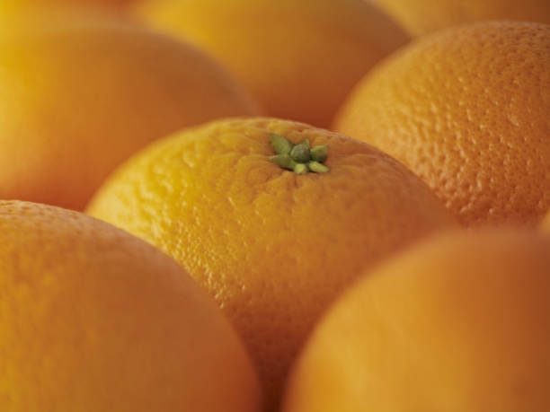 istock Extreme close up of oranges 483596075