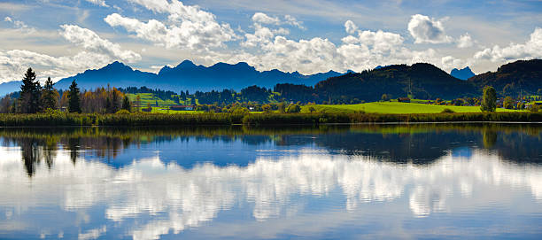 istock panorama landscape in Bavaria 483603522