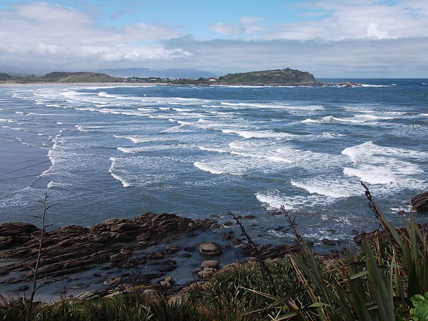 istock Beach Punakaiki, New Zealand 483603688