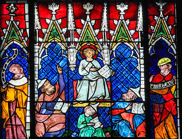 istock Stained Glass - Christ among the Doctors 483603850
