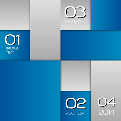 Blue Layout For Ranting Blue Layout Stock Illustration - Download Image Now - Abstract, Blank ...