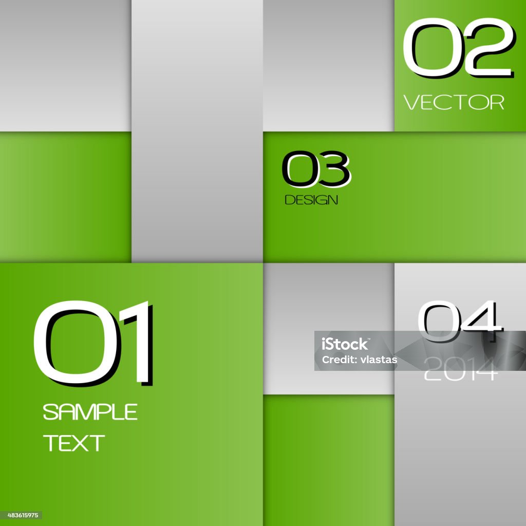 Graphics Green Layout Green Layout Stock Illustration - Download Image Now - Abstract, Blank ...