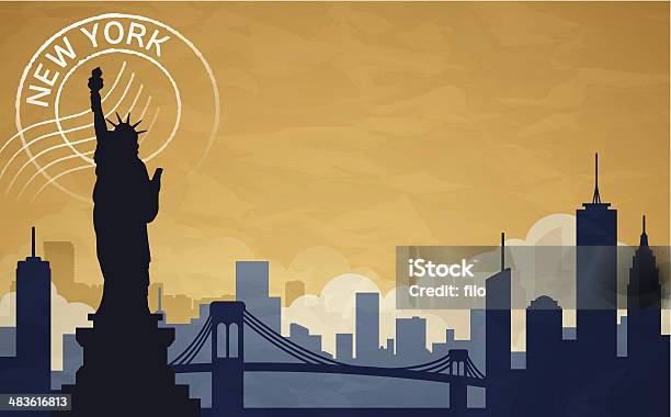 New York City Stock Illustration - Download Image Now - New York City, New York State, Urban Skyline