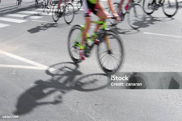 Bicycle Race Stock Photo - Download Image Now - Finish Line, Bicycle, Sports Race