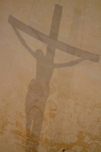 istock Shadow of the Cross 483617945