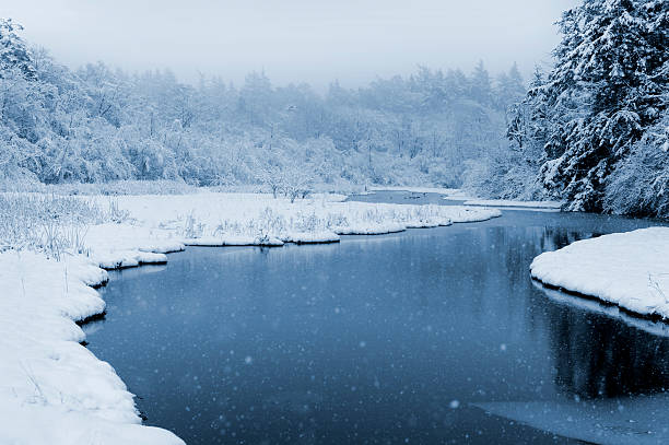 istock Snowy Day On The Island 483621149