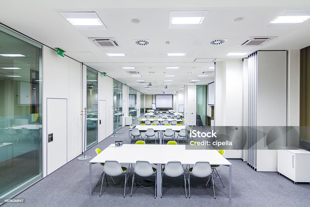 Sala conferenze - Foto stock royalty-free di Colore verde